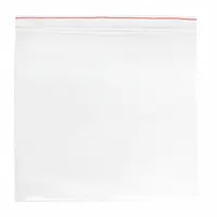 White block reclosable poly bag made from low density polyethylene (LDPE). Measures 4 inches wide by 6 inches long with a 4 mil thickness. Includes a hang hole for retail display or organized storage. Supplied in a dispenser bag of 1,000 bags