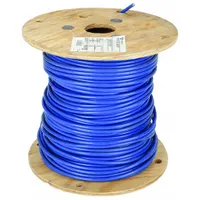 Building Wire: Copper, 2 AWG, 1 Conductors, Stranded, Blue, 500 ft Lg, THHN (MPN 31581205)