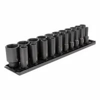 TEKTON Impact Socket Set: 1/2 in Drive Size, Small Set (0-50 pieces) Set Size, 21 Pieces, SAE (MPN SID92103)