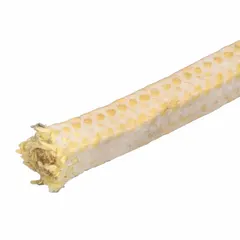 APPROVED VENDOR ZUSA-CP-601 Rope-Style Compression Packing, Aramid with PTFE Lubricant, 1/4 in x 10 ft