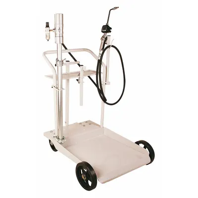 LIQUIDYNAMICS INC. Air Drum Pump: Cart, 3:1, 4 gpm Max. Flow Rate - Mobile Drum Pump Packages