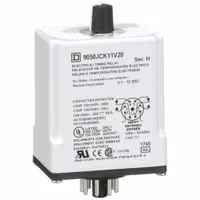 SCHNEIDER Single Function Time Delay Relay: Socket Mounted, 110V AC, 10 A, 8 Pins/Terminals (MPN 9050JCK11V20)