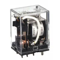 OMRON General Purpose Relay: PCB Mounted, 10 A Current Rating, 24V DC, DPDT, 8 Pins/Terminals (MPN LY2-0-DC24)