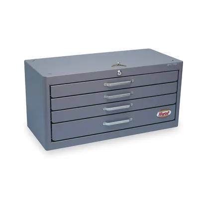 HUOT Tap Chest 13580, 152 Compartments, for Taps 1/4 in-20 to 1 in-14 - Tap Chests