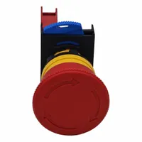 DAYTON Emergency Stop Push Button: Non-Illuminated, Mushroom Head Profile, Non-Metallic, 22 mm, 1NC (MPN GGS_116331)