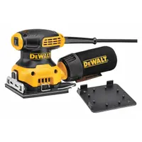 DEWALT Corded Sheet Sander: 1/4 Sheet, Clamp, Palm Grip, Fixed Speed, 14,000 RPM Max. Speed, 115 V (MPN DWE6411)