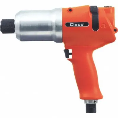 CLECO Nutrunner: Heavy Duty, Right Angle, 3/4 in Drive, Pin Detent - Pulse Air-Powered Nutrunners
