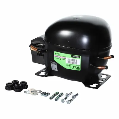 SECOP Compressor: Reciprocating, 2,789 BtuH Cooling, 3/10 hp - Reciprocating Compressors