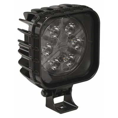 J.W. SPEAKER Vehicle Work Light: Square, Flood, LED, Bolt, DT04-2P Connector, Surface Mount - Vehicle Floodlights