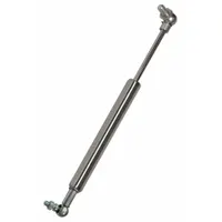Gas Spring: M5 Thread Size, 172 mm Ext Lg, 40 lbf Force, Elbow End Fittings Included (MPN AN650-083*)