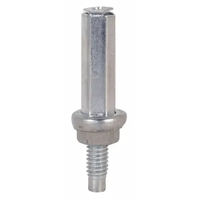 PRIME-LINE N 6546 Pivot Guide, 1 9/16 in Lg, 3 3/4 in Wd, 50 lb Max Wt, 1 PR - Hanging Door Pivots