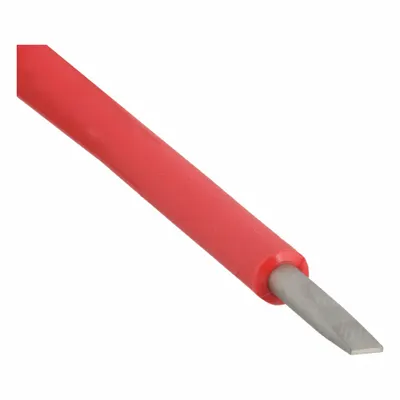 WERA Insulated Slotted Screwdriver, 3/32 in Tip, 6 1/4 in Overall Length - Insulated Slotted Screwdrivers