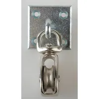 PEERLESS Pulley Block: Plate Pulley Block, Mounted, Upright Mount, Lifting/Pulling, Bolt-On, Sleeve (MPN 3-050-146C16)