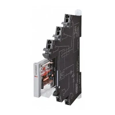 OMRON Slim Style Relays (next gen): 6 A Current Rating, 24V DC - Pre-Assembled Relay & Sockets