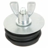 CHERNE Pipe Plug: Wing Nut, End of Pipe, For 2 in Pipe, Natural Rubber Plug (MPN 271527)
