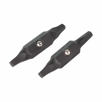 KLEIN TOOLS Replacement Bit #1, #2 Square: Repl Bit, Imperial, #1 Bit Size - Impact Bits