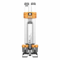This 7-stage compressed breathing air purifier removes contaminants from compressed air systems to provide breathable air. It features a 3/4 in NPT connection, operates at 58 psig to 232 psig and 41°F to 95°F, and is rated IP55. Suitable for applications requiring operator respiratory protection.
