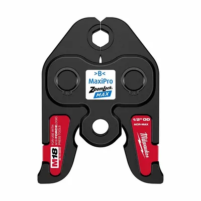 MILWAUKEE 49-16-2653Z Press Jaw for 1/2 in Pipe - Jaws & Rings for Standard & Extended Press Tools