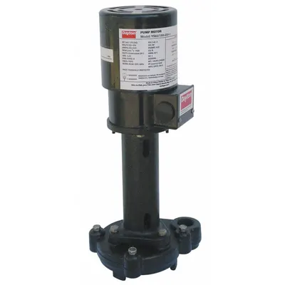 Dayton Machine Tool Pump: 230V AC, 1/8 hp, 500 SUS Max Visc, 12.5 gpm Max Flow - Pedestal Coolant Pumps