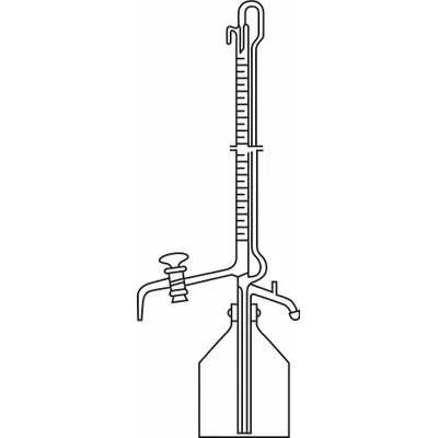 OEM Automatic Fill Buret: 10 mL - Class B Glass Burets