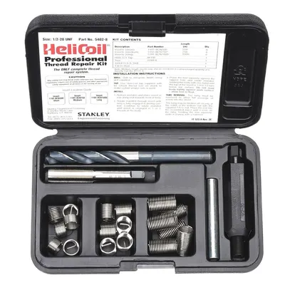 HELI-COIL Thread Repair Kit: Tanged Tang Style - Insert & Tool Kits