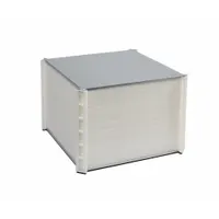 Temperature control device for regulating heating and cooling cycles in HVACR systems. Suitable for commercial refrigeration, air handling units, and industrial process environments requiring precise temperature management