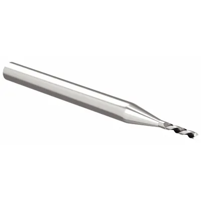 WIDIA HANITA Square End Mill: Carbide, 2 Flute, 6 mm Mill Dia, 16 mm LOC - Fast-Cutting Carbide Square End Mills for Aluminum