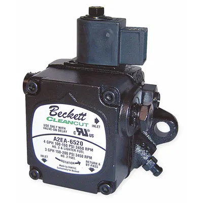 RW BECKETT Hot Water and Steam Boiler Oil Burner Pump: 1 Stages, 4 gph Flow Rate - Oil Burner Pumps for Hot Water & Steam Boilers