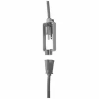 This pigtail accessory is a replacement part for upright vacuum cleaners. It serves as an electrical connector to restore power to the motor or brush roll. Compatible with specified SANITAIRE upright vacuum models
