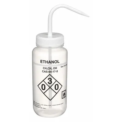 OEM Wash Bottle: 500 mL - Narrow Mouthed Standard Spout Wash Bottles