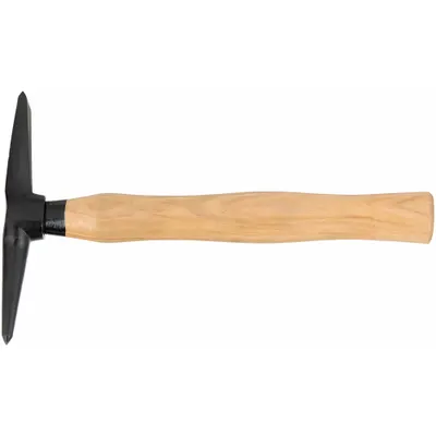 OEM Chipping Hammer: 12 in Overall Lg, Wood Handle, Perpendicular, Replaceable Handle - Chipping Hammers
