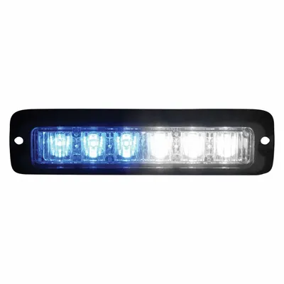 CODE 3 Warning Light: Emergency Vehicle Area Light, Blue/White, 9 W Watt - Emergency Vehicle Area Lighting