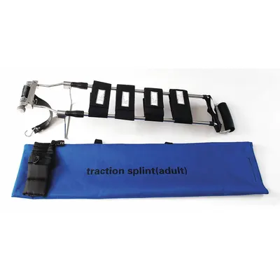MEDSOURCE Splint: Ankle, 49 5/8 in Overall Lg, 7 in Overall Wd - Traction Splints