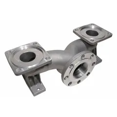 Aluminum inlet manifold with a 3-inch inlet, compatible with Dayton equipment. Used in industrial air-handling and ventilation systems to distribute incoming air across multiple outlets. Commonly applied in HVAC, dust collection, and process exhaust setups.
