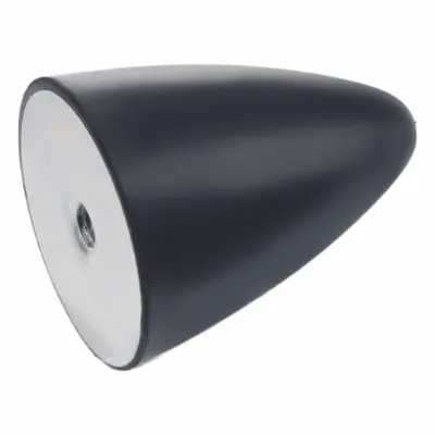 JW WINCO Vibration-Isolating Mount: Conical, Natural Rubber - Female x Non-Threaded Vibration-Isolating Mounts
