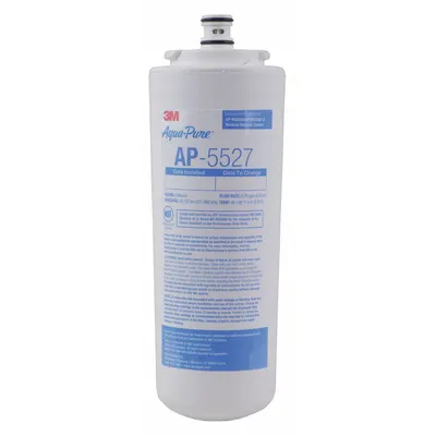 3M AQUA-PURE Quick-Connect Water Filter: 5 micron, 0.8 gpm, 2,500 gal - Quick-Connect Water Filters for Reverse Osmosis System