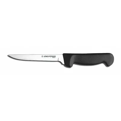 DEXTER RUSSELL Boning Knife: Curved, 11 in Overall Lg, Steel Blade - Boning Knives