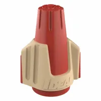 IDEAL Twist-On Wire Connectors: Red/Tan, Wire Sizes 16 AWG – 6 AWG, 600 V, 500, PK (MPN 30-644J)