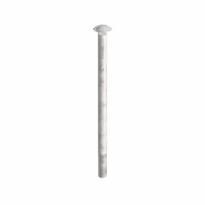 USA INDUSTRIALS Carriage Bolt: Square Neck, 1/2"-13 Thread Size, 9 in lg, Steel, Grade 2 - Grade 2 Steel Square Neck Carriage Bolts