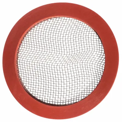 USA INDUSTRIALS Cam and Groove Gasket: 1/2 in For Coupling Size, Red, 1 in Outside Dia - Silicone Cam & Groove Gaskets