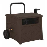 Garden Hose Reel: 150 ft (5/8 in I.D.), 12 in Reel Dia, Cyberspace, 2 Wheels (MPN WST150CSD)