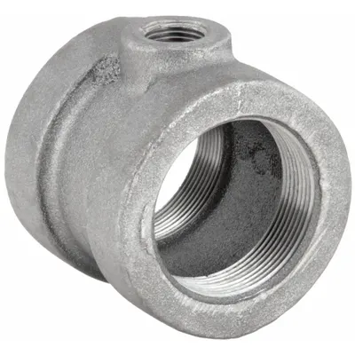 ANVIL Metal Pipe Tee: 3 in x 3 in x 1 1/2 in, Threaded x Threaded x Threaded - Low-Pressure Threaded Pipe Fittings