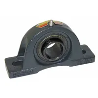 SEALMASTER Pillow Block Bearing: 2 15/16 in Bore, Cast Iron, Set Screws, 3 1/4 in Shaft Ht (MPN NPL-47)