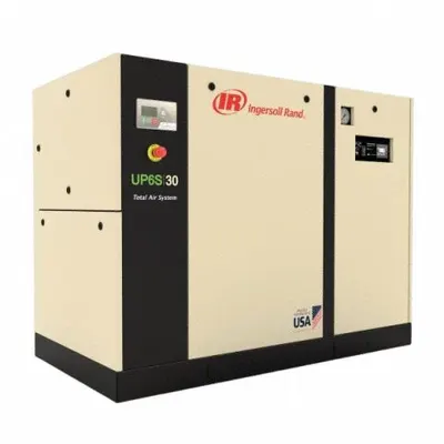 INGERSOLL RAND Rotary Screw Air Compressor: 20 hp, 78 cfm, 200V AC - Tankless Rotary Screw Air Compressors
