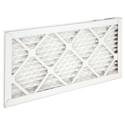 OEM Pleated Air Filter: 10 in x 25 in x 1 in, MERV 13, LEED/Green - MERV 13 Pleated Air Filters