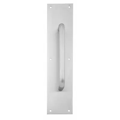 IVES Door Pull Plate: 4 in Wd, 16 in Ht - Standard Door Pulls