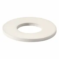 Sealing Washer: FDA Approved, Neoprene, White, 24 mm Inside Dia, 39 mm Outside Dia, M22 Screw Sz (MPN ZSW-28)