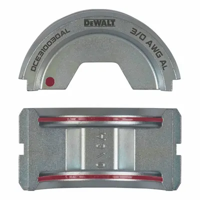 DEWALT Die Set: For DCE310, U-Die - DEWALT Crimper Jaws & Dies