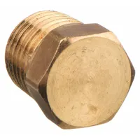 APPROVED VENDOR Plug: Hex Drive Cored Plug, 1/4 in, NPT Threaded, 1,200 psi, 13/16 in Lg (MPN 706121-04)