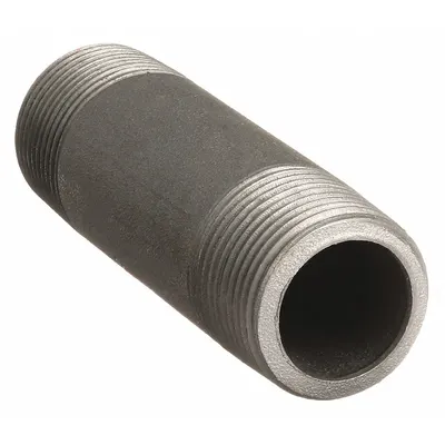 BECK Pipe Nipple: 2 in Nominal Pipe Size, Male NPT x Male NPT, 5 1/2 in Lg, Schedule 80 - Schedule 80 Medium Pressure Pipe & Pipe Nipples